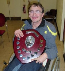 Josh Hepple - winner of the first Chris Pears Novice Trophy