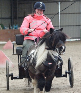 Jen with borrowed Shettie Leo