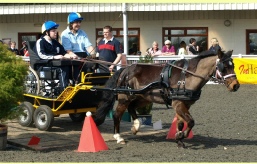 Chris & Ruby competing at the National Indoor Champs in April 2010