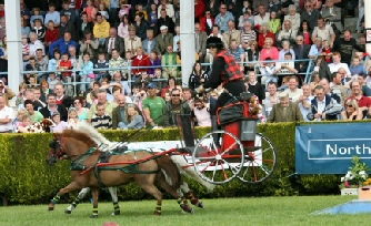 Pairs race and jumping carriages!